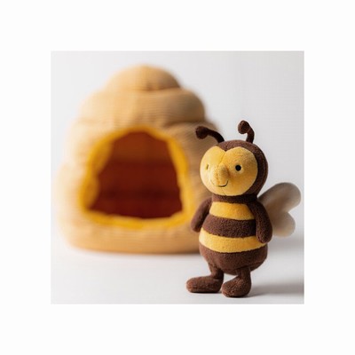 Jellycat Honeyhome Bee UK | 36719GJCY